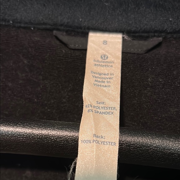 Lululemon Athletica Black Tailored Bomber Jacket - Picture 2 of 10